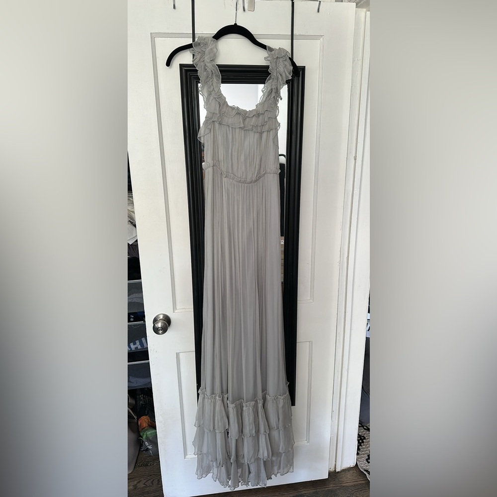BHLDN Gray/Blue Dress